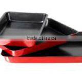 2 PCS/3PCS Carbon Steel Pizza Pan/Bakeware/cake Mould Sets,Thickness Optional,Customized Logo & Color. thumbnail-2