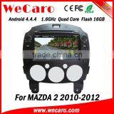 Wecaro Android 4.4.4 Car Dvd 8inch in Dash for Mazda 2 Navigation System Android Bluetooth 2010-2012 thumbnail-1
