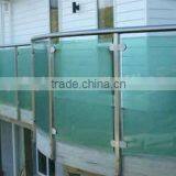 8-19mm cleara laminated tempered balcony glass on sale