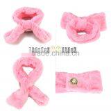 New Arrival Fashion Kids Children's Girl's Bowknot Berber Fleece Knitted Winter Neck Scarf thumbnail-5
