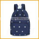 Eurpopean Style Beautiful Floral Girl Youth School Backpack thumbnail-2