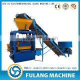 Cement Brick Making Machine Line Price in India QT4-24 Hollow Brick Machine Price