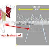 Metal Rack,foldable Hanging Clothes Rack thumbnail-3