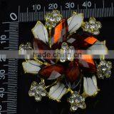 Jewel Crystal Brooch, Diamond Crystal Jewel Brooch, Diamond Jewel Pins for Lady thumbnail-2