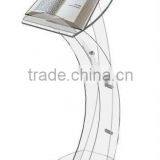 Floor Standing Clear Acrylic Lectern