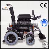 electric power wheelchair with double 350W motors outdoor trip