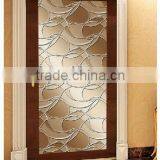Art Glass Door/interior Door/partition Door/color Mirror/BD/TJ/CJ-silk thumbnail-1