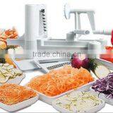 Multifunctional 3 in 1Tri Blade Plastic Spiral Vegetable Slicer thumbnail-2