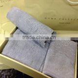Cotton lace bath towel 3pcs set