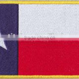 2016 Texas Flag logo embroidery designs custom flag embrodiery patch