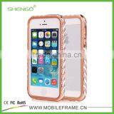 Premium Metal Bumper With Plastic Cover for IPhone 6 With Retail Packaging