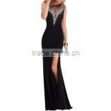 Cheap Evening Dresses Women Sexy Back Open Fashion Formal Dress Ladies Wear Teen Party Dresses thumbnail-4