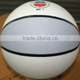 rubber material cheap basketball ball prices