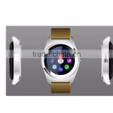 Full Display Round IPS Screen MTK2502 BT4.0 Smart Watch Phone Man Watch thumbnail-4