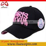 100% Cotton Twill Sport Hats Professional Custom Golf Cap Man Woman thumbnail-6