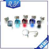 New Arrival Top Design Charming Earrings Jewelry Stainless Steel Colored Ear Piercing thumbnail-1