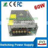 CE RoHS approved led 220v ac 12v dc power supply 60w 12v 15v 24v 36v constant voltage