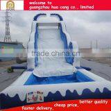 2016 China Funny Giant Inflatable Slide/titanic Inflatable Long Slide With Large Pool thumbnail-2