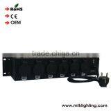 Digital Multi Effect 6 Channel Light Mixing Console 3680W Power Switch Control Panel thumbnail-2