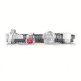 2016 Brand New White Gemstone Charm Name Bracelets thumbnail-5