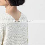 Ladies Trendy Long Sleeve Sweater European Stylish Knitting Pattern Sweater Dress thumbnail-6