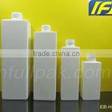 100ml, 150ml, 300ml, 500ml White Square HDPE Bottle thumbnail-1