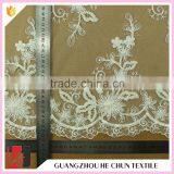 HC-6117-1 Hechun Floral Crochet Patterns Hand Beaded Bridal Lace Fabric thumbnail-6