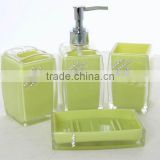 MZ-Eco-Friendly Feature and Plastic Material bathroom accessory set