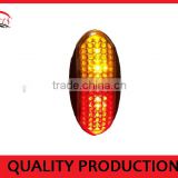 4LED Piranha universal yellow and red side marker lamp