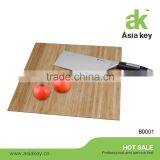 Lifestyle Square Shape Antibacterial Carbonization Bamboo Cutting Board