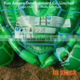 PVC Factory Price Turtle Design Animal Pool Float Inflatable Donut thumbnail-5