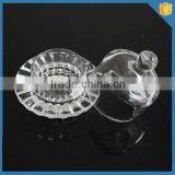 LXHY-CE0819 Christmas Crystal Clear Glass Butter Dish With Lid Quality Choice