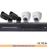 Color COMS 700TVL Camera, H.264 4CH CCTV DVR Kit ,4 IR Waterproof Cameras