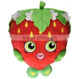 St fruit toys strawberry girl piilow best festival decoration baby room toys