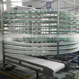 Motorized Plastic Modular Belt Spiral Conveyor/powered Screw Conveyor thumbnail-3