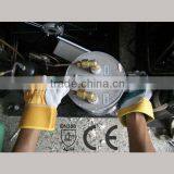 10.5" Premium Reinforced Palm Cow Split Leather Working Glove thumbnail-5