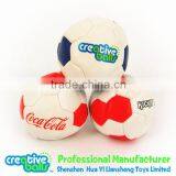 Promotional cheap footbag,custom funny hackysack.