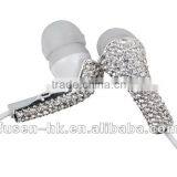 FS-241 Silver Crystal Earphone for Music thumbnail-1
