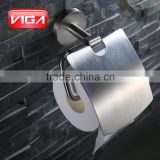 brush nickel 304 Stainless steel Toilet Paper Holder with cover