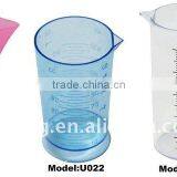 2012 Hot Sale Professional Salon Plastic Measure Cup