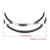 1Pair 29" PP Texture Diffuser Bumper Wide Body Fender Flares Lip For BMW Audi( FIT: Universal ) thumbnail-2