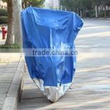 190T polyester coating silver dustproof motorcycle cover pattern at factory price with free sample