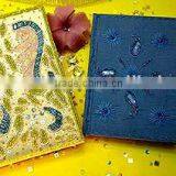 New Year Gift Handmade Embroidery Diary and Notebooks Corporate Gifts