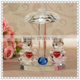 Hotsell Handmade Crystal Love Bears For Table Decoration