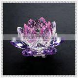 Wholesale Crystal Colorful Lotus Flower for Table Decoration thumbnail-1