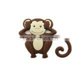 Cartoon Designs Named Custom Monkey Fridge Magnet