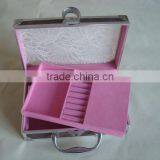 Jewelry Box Knobs,jewelry Carrying Case With Flannelette Inner,big Jewelry Box thumbnail-3