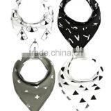 Top Quality Cotton Two Layers Baby Bibs Wholesale 4pieces Lot thumbnail-3