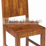 Cube Chair Sheesham Wood,Industrial Furniture Cube Chair thumbnail-1