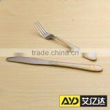 Pass FDA! Made in China Stainless Steel Spoon and Fork Set thumbnail-2